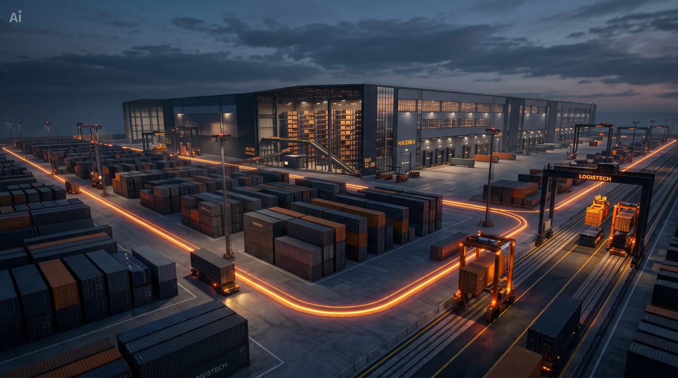 Logistics Warehouse Hero
