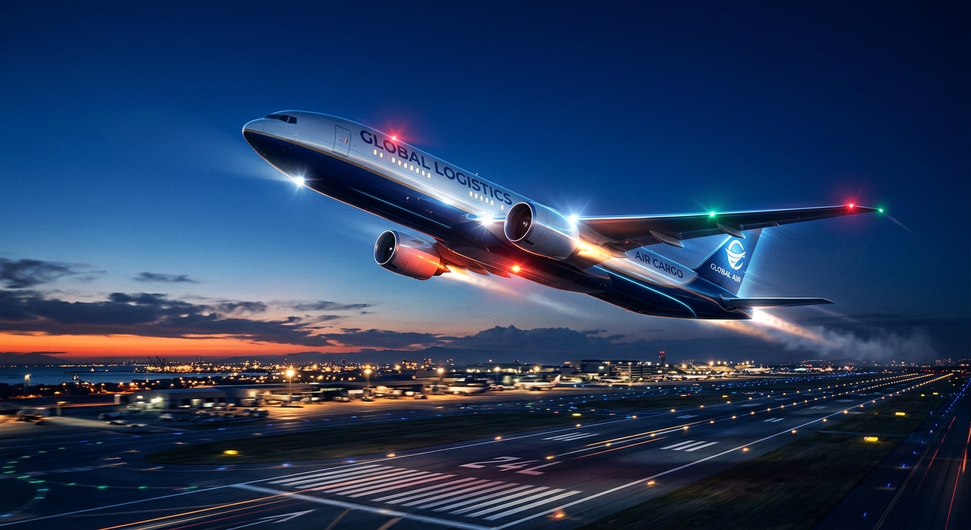 Cargo Aircraft Delivery flight